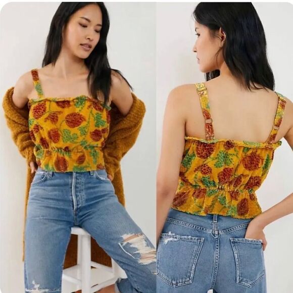 New Felipa Cropped Velvet tank size XS
With an easygoing fit and a plush velvet - Picture 1 of 9